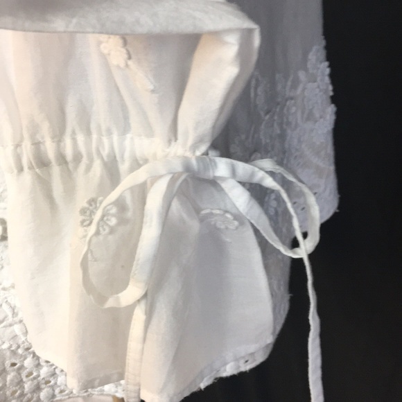 J. Crew white floral popover size S NWT - Picture 5 of 9